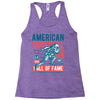 american football Racerback Tank