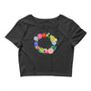 personalize baby name bodysuit Crop Top