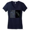 scare it badges Women's V-Neck T-Shirt
