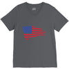 united states of america V-Neck Tee