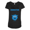 I've Created a Monster Baby Boy Maternity Scoop Neck T-shirt