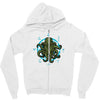 cosmic symbology Zipper Hoodie