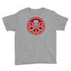 red skull logo avengers marvel comics gift Youth Tee