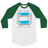 double decker couch 3/4 Sleeve Shirt