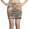 People Are Valuable Mini Skirts