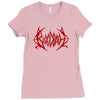 bloodbath logo Ladies Fitted T-Shirt