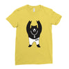 Black Bear Metal Ladies Fitted T-Shirt