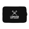 I Survived Foot Surgery Laptop sleeve