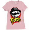 little grey chips Ladies Fitted T-Shirt