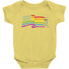lightsaber rainbow Baby Bodysuit