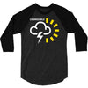 weather forecast symbol 3/4 Sleeve Shirt