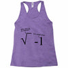 be together it's complicated math Racerback Tank