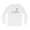 my heart beats for parrots Long Sleeve Shirts
