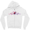 Colorful Space Zipper Hoodie