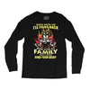 mess with me i'll fight back Long Sleeve Shirts