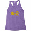 annual ride to end dog fighting Racerback Tank