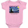 Vincent Van Gogh The Starry Night Baby Bodysuit