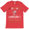 santa capricorn christmas ugly t shirts T-Shirt