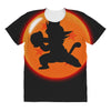 Kid Goku Kamehameha 4 Star All Over Women's T-shirt