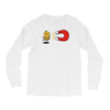 khaki chick magnet Long Sleeve Shirts
