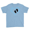 Baby Boy with Heart Any Name Customized Youth Tee