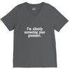 silently correcting your grammar V-Neck Tee
