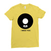 i miss you Ladies Fitted T-Shirt