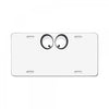 googly eyes License Plate