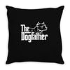 the dogfather Throw Pillow