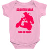 bear has no rules Baby Onesie