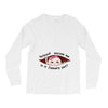 January Peeking Out Asian Baby Girl Long Sleeve Shirts