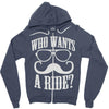 who wants to ride Zipper Hoodie