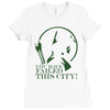 arrow you have failed this city tv series quote black white cotton t s Ladies Fitted T-Shirt