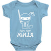 part time ninja Baby Onesie