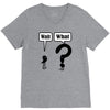 wait,what V-Neck Tee