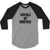 cute gender roles 3/4 Sleeve Shirt