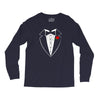 rose tuxedo t shirt Long Sleeve Shirts