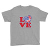 star spangled hammered Youth Tee
