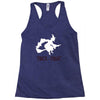 witch halloween fancy Racerback Tank