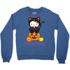 kitty halloween Crewneck Sweatshirt