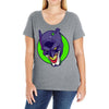 bat joke Ladies Curvy T-Shirt