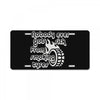 nobody ever got sick from smoking tyres License Plate