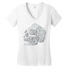 that is the question Women's V-Neck T-Shirt