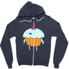 funny cartoon Zipper Hoodie