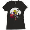 minion dracula Ladies Fitted T-Shirt