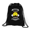 Trainning To Go Super Saiyan Drawstring Bags