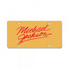 Michael Jackson License Plate