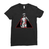 david with rose tattoo Ladies Fitted T-Shirt