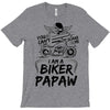 You Cant Scare Me I am Biker Papaw T-Shirt