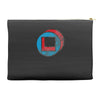 square in circle Accessory Pouches